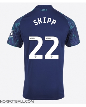 Billige Fotballdrakt Leicester City Oliver Skipp #22 Replika Bortedrakt 2025-26 Kortermet Billige Fotballdrakt Leicester City Oliver Skipp #22 Replika Bortedrakt 2025-26 Kortermet